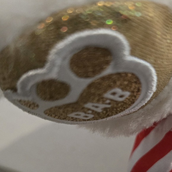 Build a Bear Heart Box White and Gold Bear Plush‎ Baby Toy 2022 - Picture 4 of 5